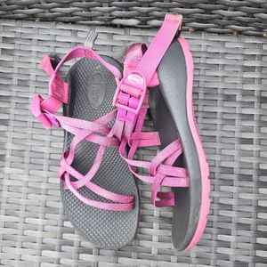 Chaco Strappy Girls Sandals Size 4